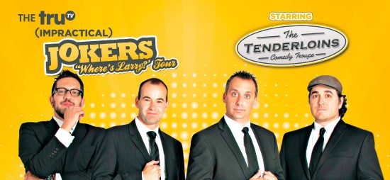 Cast of Impractical Jokers & The Tenderloins at Murat Theatre