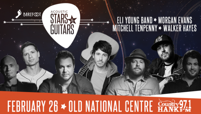 Barefoot Wine Acoustic Stars & Guitars: Eli Young Band at Murat Theatre