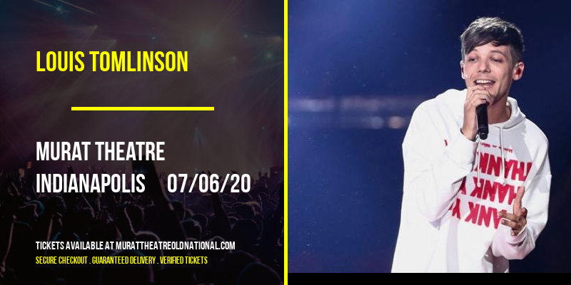 Louis Tomlinson at Murat Theatre tickets Louis Tomlinson at Murat Theatre
