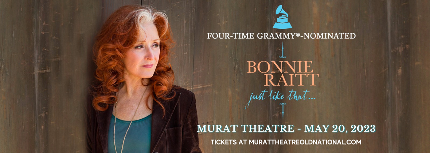 Bonnie Raitt at Murat Theatre