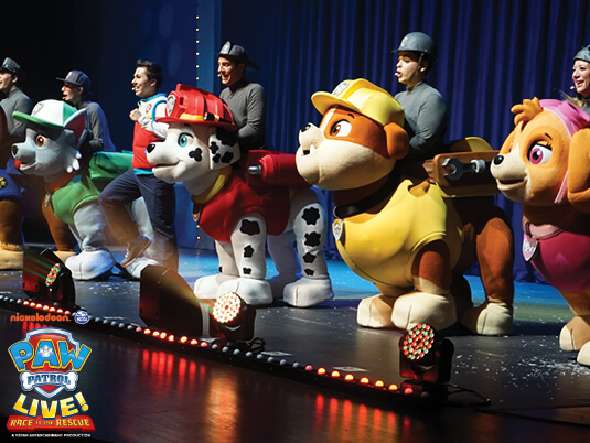 Paw Patrol Live at Murat Theatre