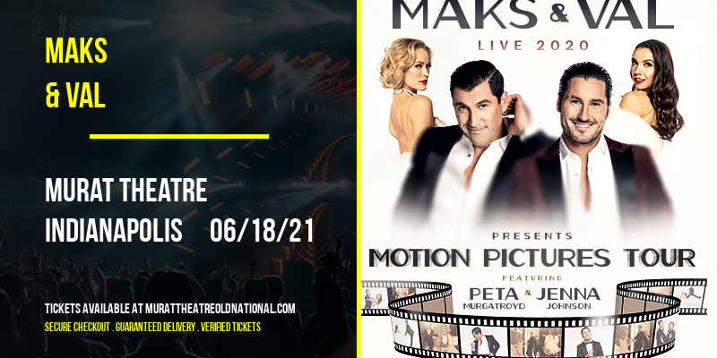 Maks & Val [CANCELLED] at Murat Theatre