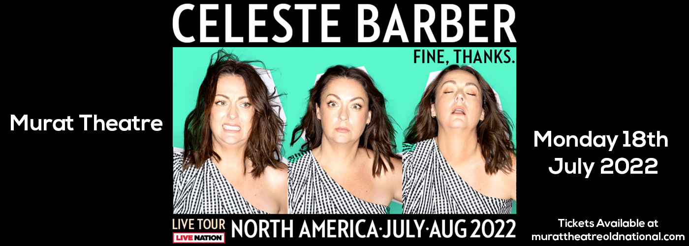 Celeste Barber [CANCELLED] at Murat Theatre