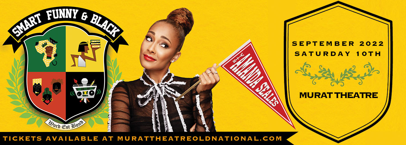 Amanda Seales' Smart, Funny and Black [CANCELLED] Tickets | 10th September  | Murat Theatre in Indianapolis