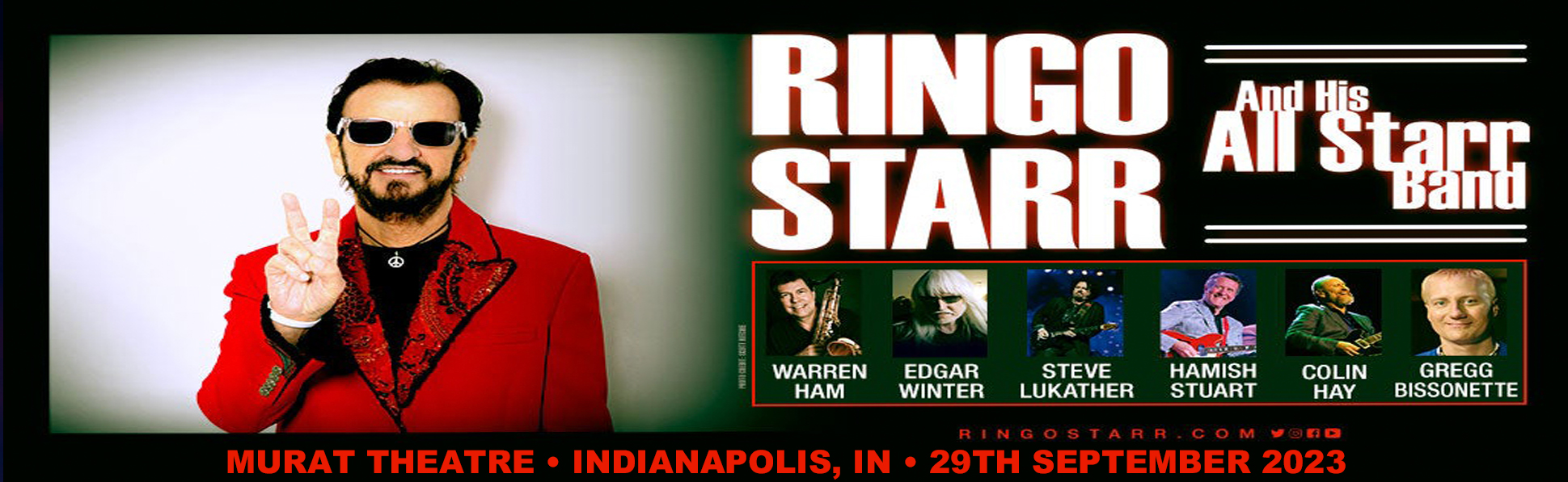 Ringo Starr and His All Starr Band at Murat Theatre