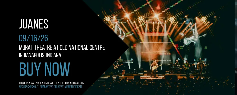Juanes at Murat Theatre at Old National Centre