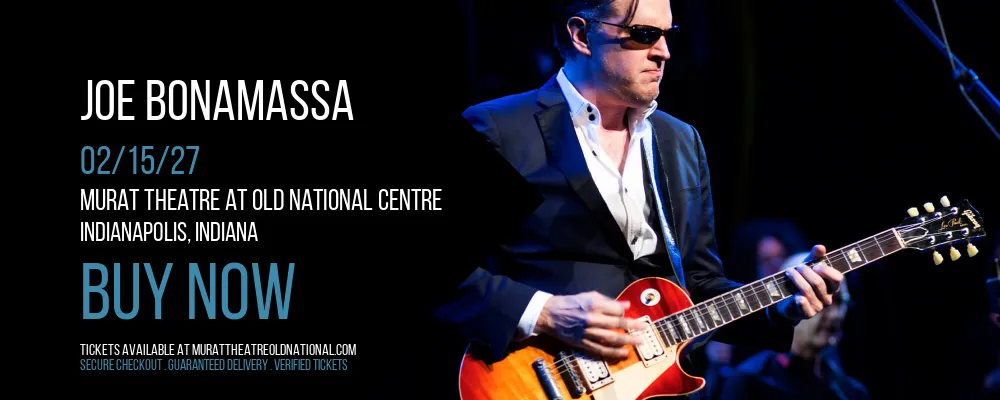 Joe Bonamassa at Murat Theatre at Old National Centre